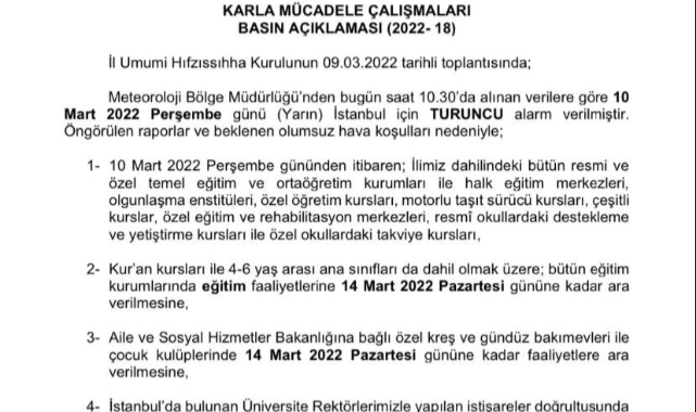 SON DAKİKA ! VALİ YERLİKAYA DUYURDU, TATİL !!