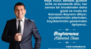 Fatih Karabalık'ın Bayram Mesajı