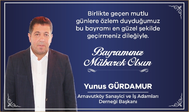 İşadamları Derneği Başkanı Gürdamur'dan bayram mesajı