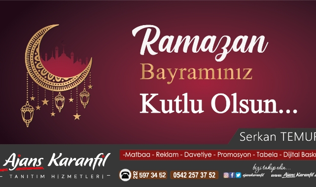 AJANS KARANFİL'DEN BAYRAM MESAJI