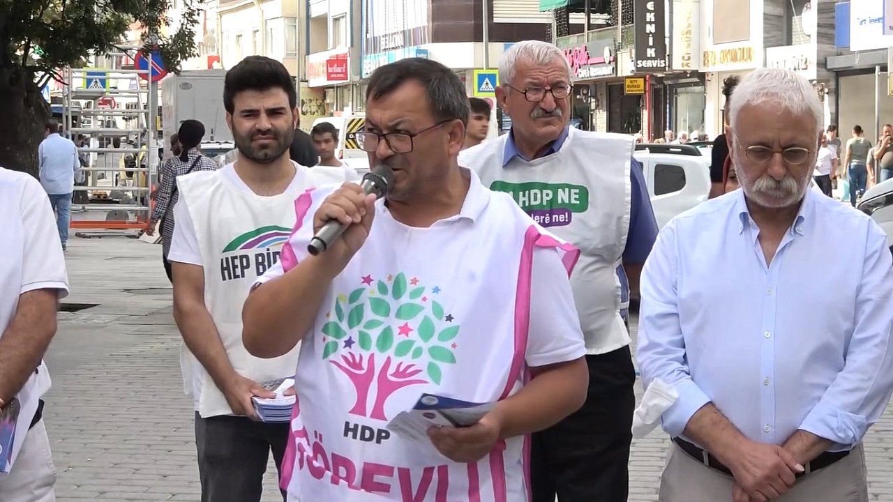 HDP Arnavutköy İlçe Başkanlığı'ndan mitinge davet açıklaması