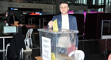 İstanbul Havalimanı'nda oy verme işlemi başladı