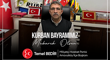 Temel Bedir'den bayram mesajı
