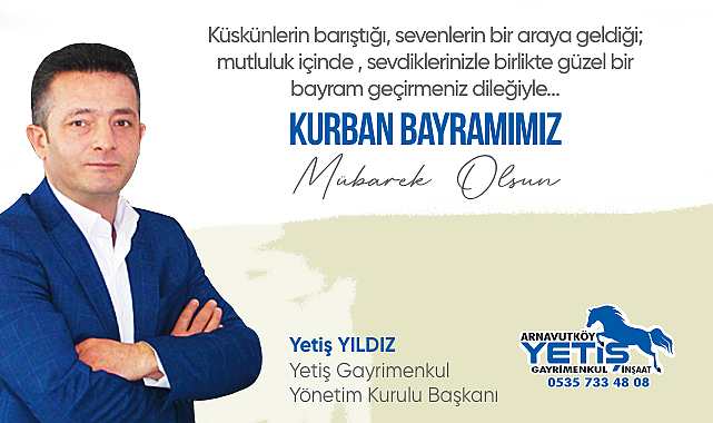 Yetiş Yıldız'dan bayram mesajı