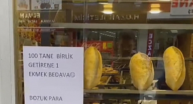 Arnavutköy'de bozuk para yaşayan esnaftan ilginç çözüm, 