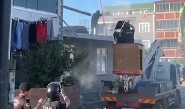 Arnavutköy Belediyesi’nden açıklama, “Eski yapılara ve vatandaşlarımızın yaşadığı yapılara dokunmadık”