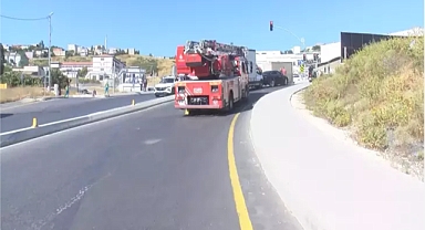 Başakşehir'de 10 aracın karıştığı kazada 3 kişi yaralandı