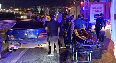 Arnavutköy'de trafik kazası: 3 yaralı
