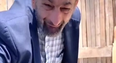 Engelli Vatandaşa Motosiklet Çarptı