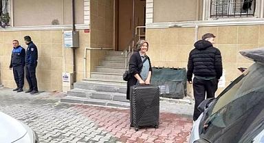 Arnavutköy'de istinat duvarı çöktü, İki bina tahliye edildi